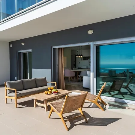 Appartement Panoramic Views - Terrace, Sea Views & Pool Nazaré