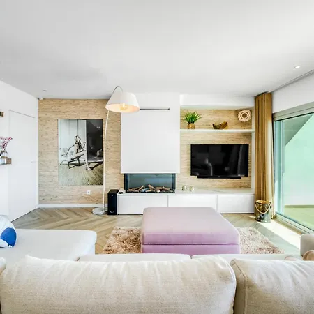 Appartement Panoramic Views - Terrace, Sea Views & Pool Nazaré